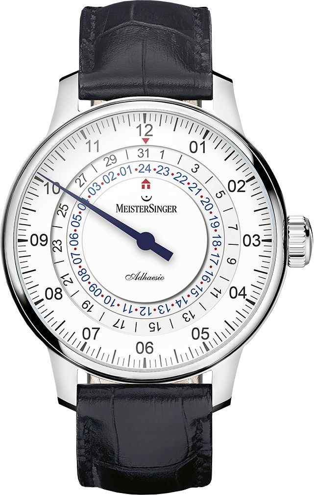MeisterSinger Classic Plus Adhaesio White Dial 43 mm Automatic Watch For Men - 1