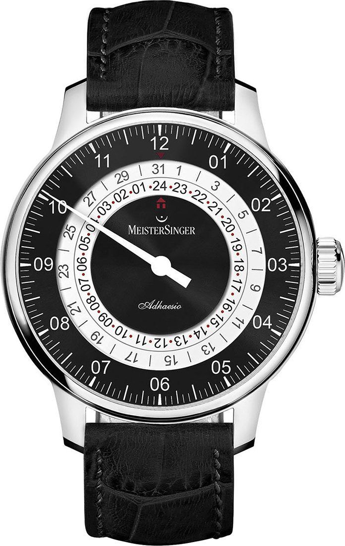 MeisterSinger Classic Plus Adhaesio Black Dial 43 mm Automatic Watch For Men - 1