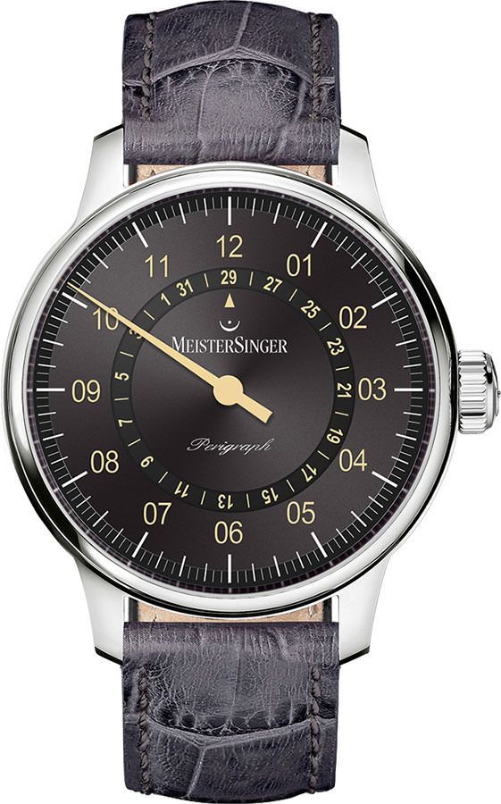 MeisterSinger Classic Plus  Anthracite Dial 43 mm Automatic Watch For Men - 1