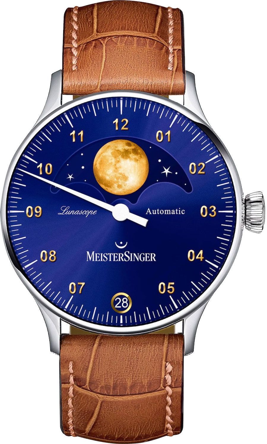 MeisterSinger  40 mm Watch in Blue Dial For Men - 1