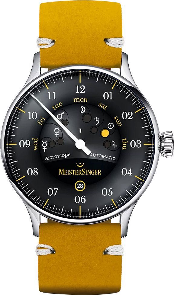 MeisterSinger  40 mm Watch in Black Dial For Men - 1