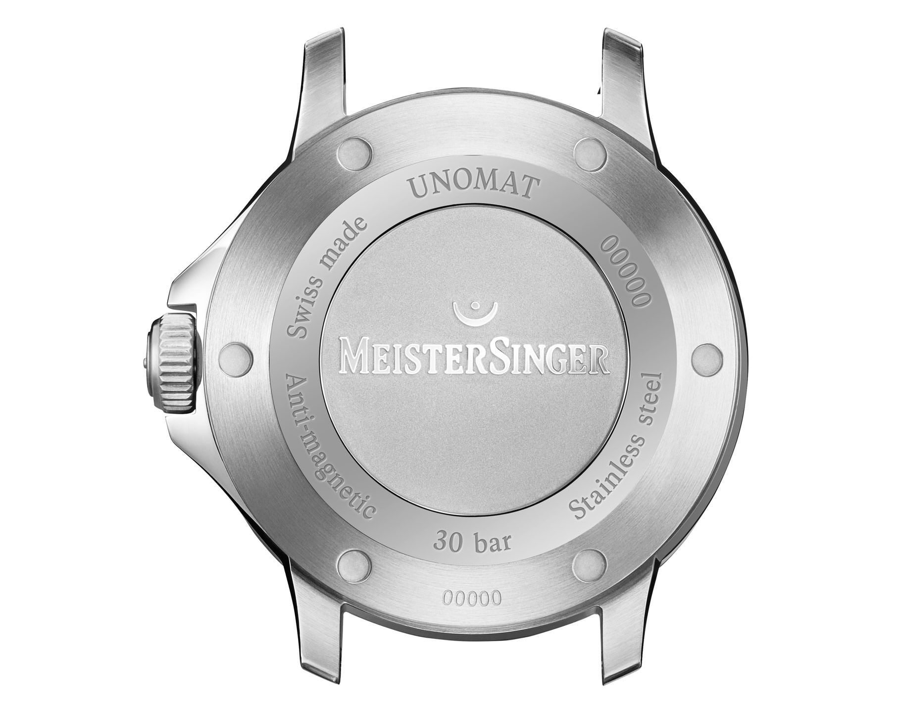 MeisterSinger Unomat  Green Dial 43 mm Automatic Watch For Men - 3