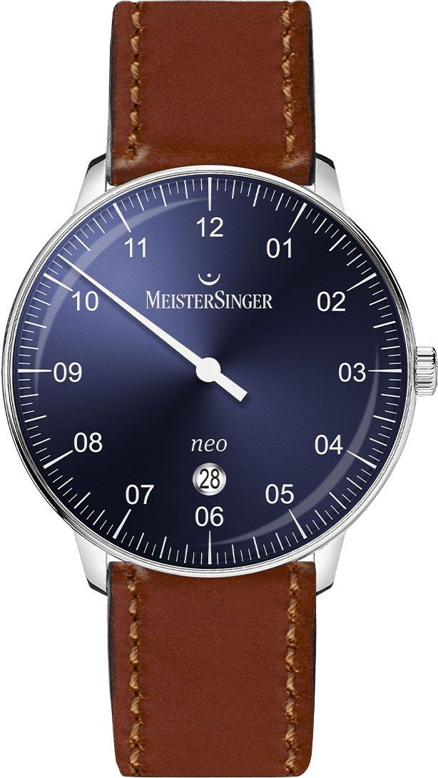 MeisterSinger New Vintage Neo Plus Blue Dial 40 mm Automatic Watch For Men - 1