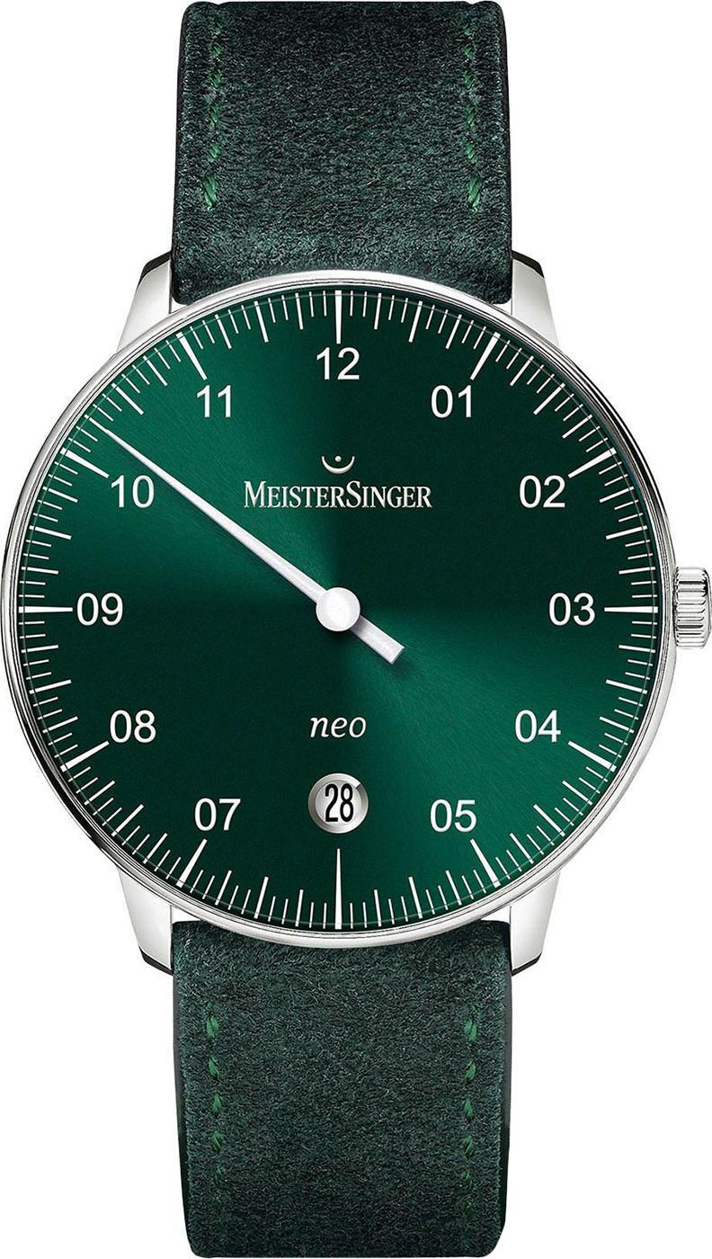 MeisterSinger Form and Style Neo Green Dial 36 mm Automatic Watch For Men - 1