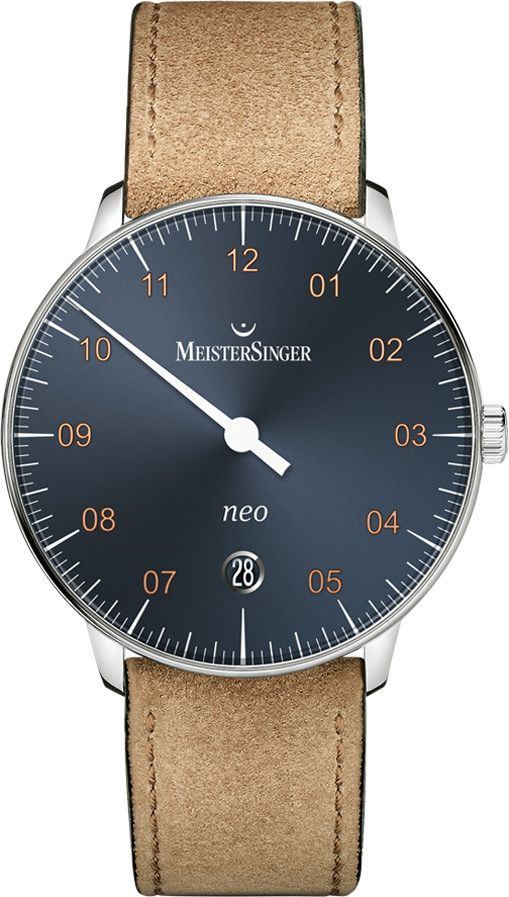 MeisterSinger Form and Style Neo Blue Dial 36 mm Automatic Watch For Men - 1