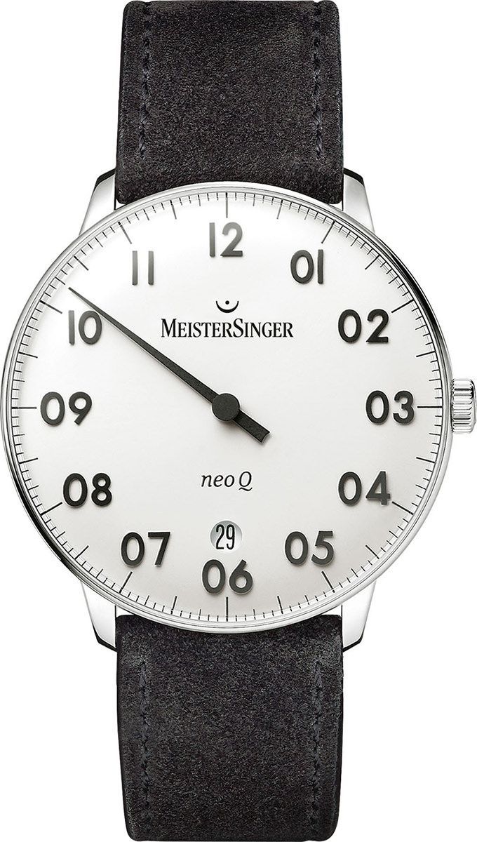 MeisterSinger Form and Style Neo Q White Dial 36 mm Quartz Watch For Men - 1