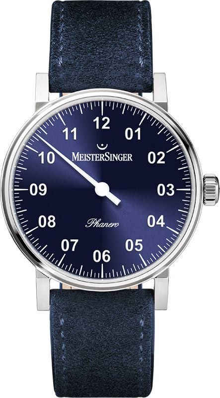 MeisterSinger  35 mm Watch in Blue Dial For Unisex - 1