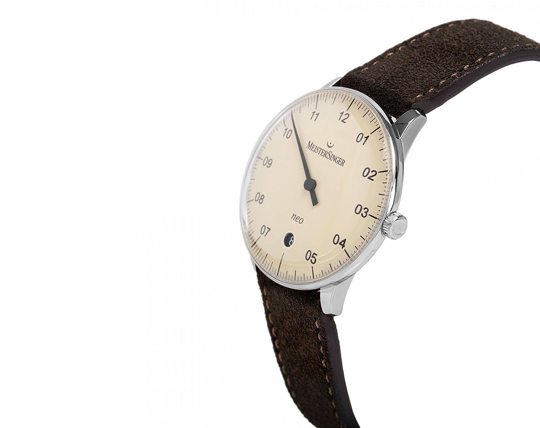MeisterSinger Neo  Ivory Dial 36 mm Automatic Watch For Men - 3