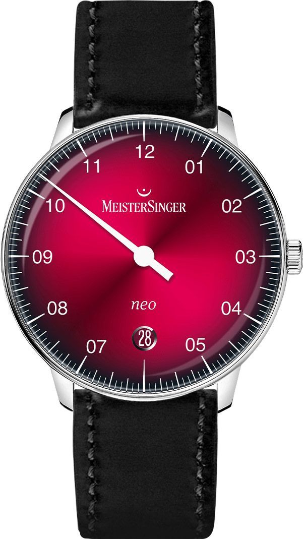 MeisterSinger Neo  Red Dial 40 mm Automatic Watch For Men - 1