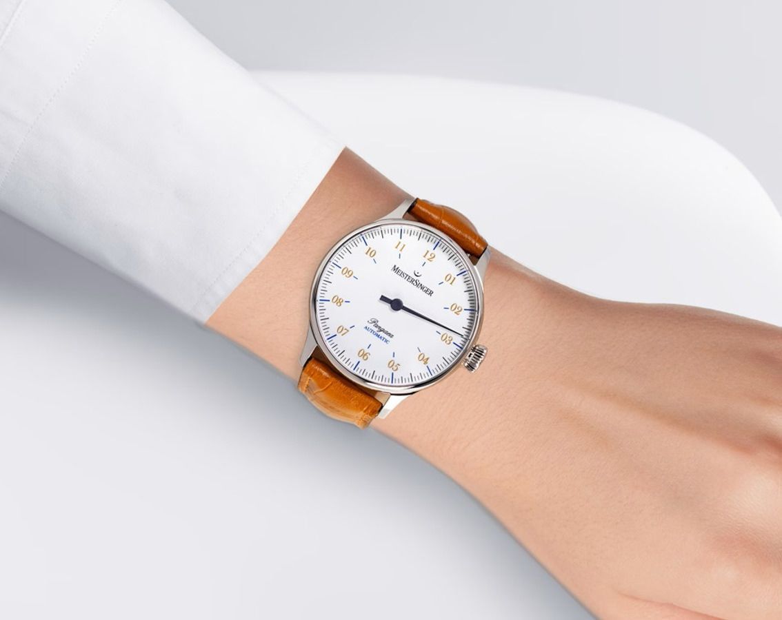 MeisterSinger Pangaea  White Dial 40 mm Automatic Watch For Unisex - 5