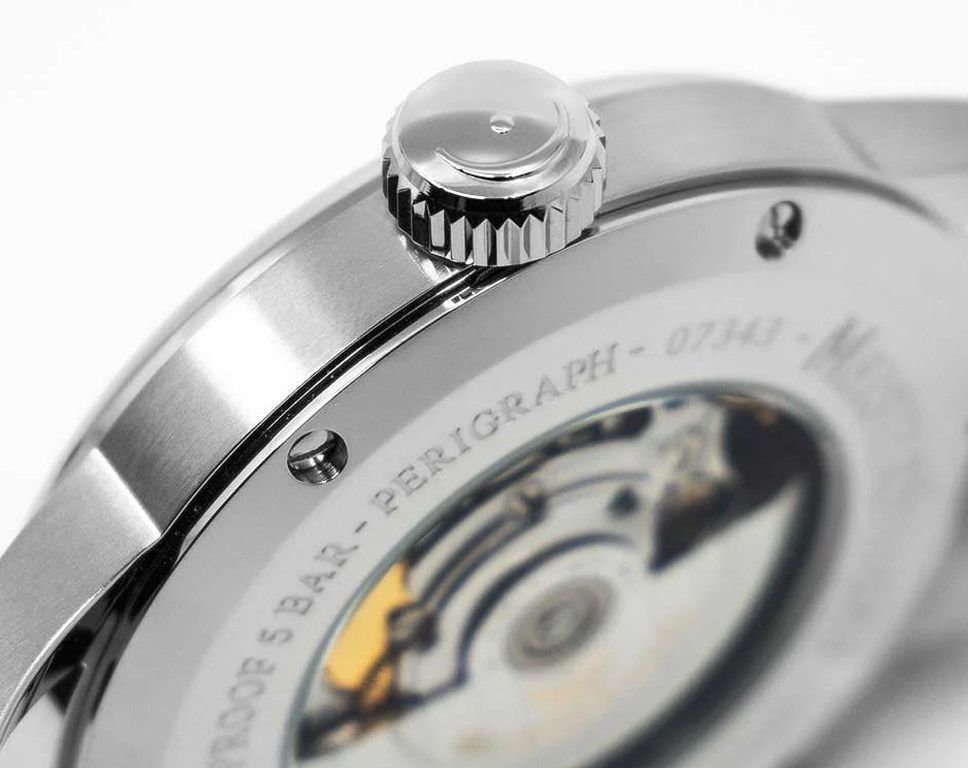 MeisterSinger Perigraph  Ivory Dial 43 mm Automatic Watch For Men - 6