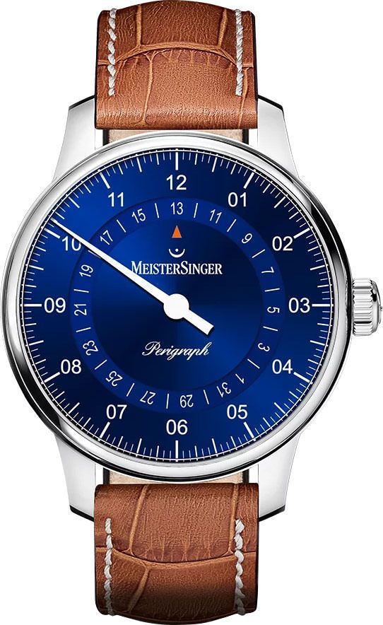 MeisterSinger Perigraph  Blue Dial 38 mm Automatic Watch For Men - 1