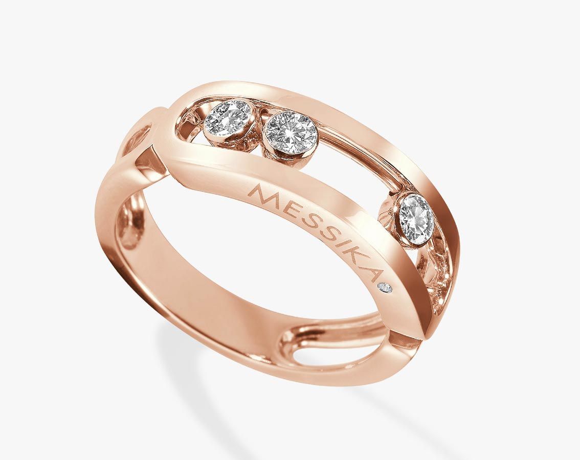 Messika Move Classic Rose Gold Ring 03998 PG 52 Ethos