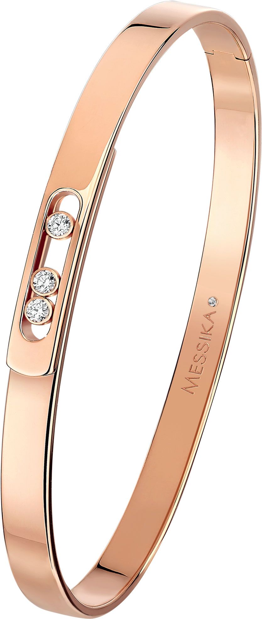 Messika Move Noa Pink Gold Bracelet Jewellery 10092-PG-L Ethos