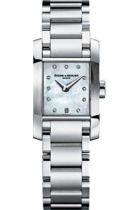 Baume & Mercier Diamant  MOP Dial 33 mm Quartz Watch For Women - 1