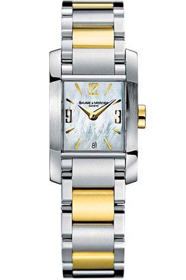 Baume & Mercier Diamant  MOP Dial 22 mm Quartz Watch For Women - 1