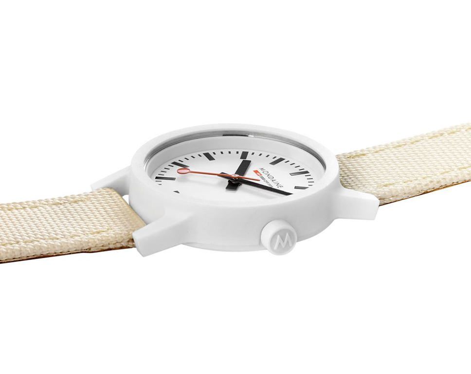 Mondaine  32 mm Watch in White Dial For Unisex - 2