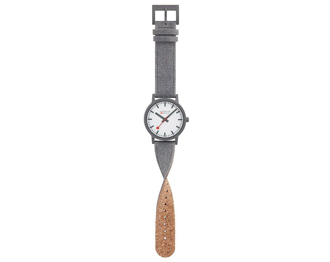 Mondaine Essence  White Dial 41 mm Quartz Watch For Men - 4