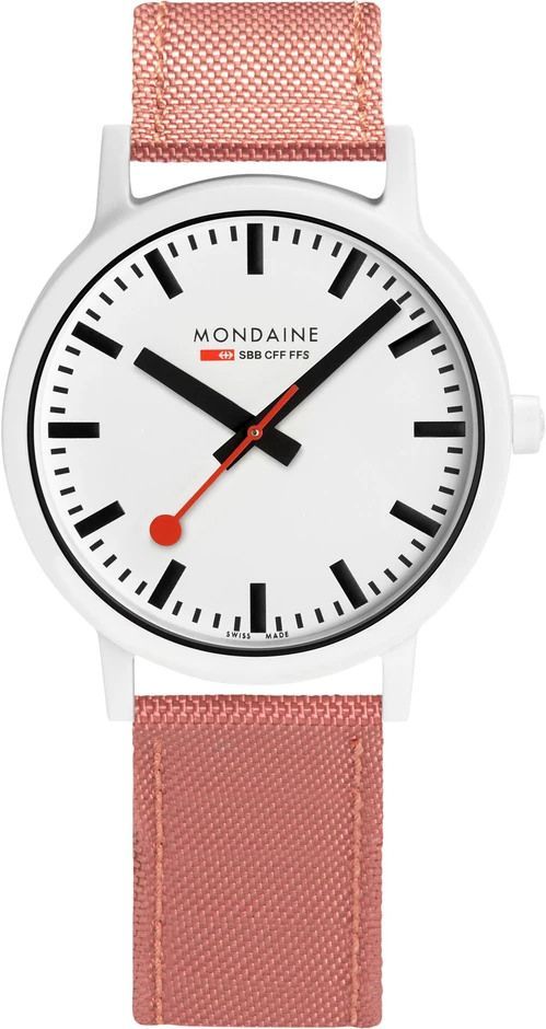 Mondaine  41 mm Watch in White Dial For Men - 1