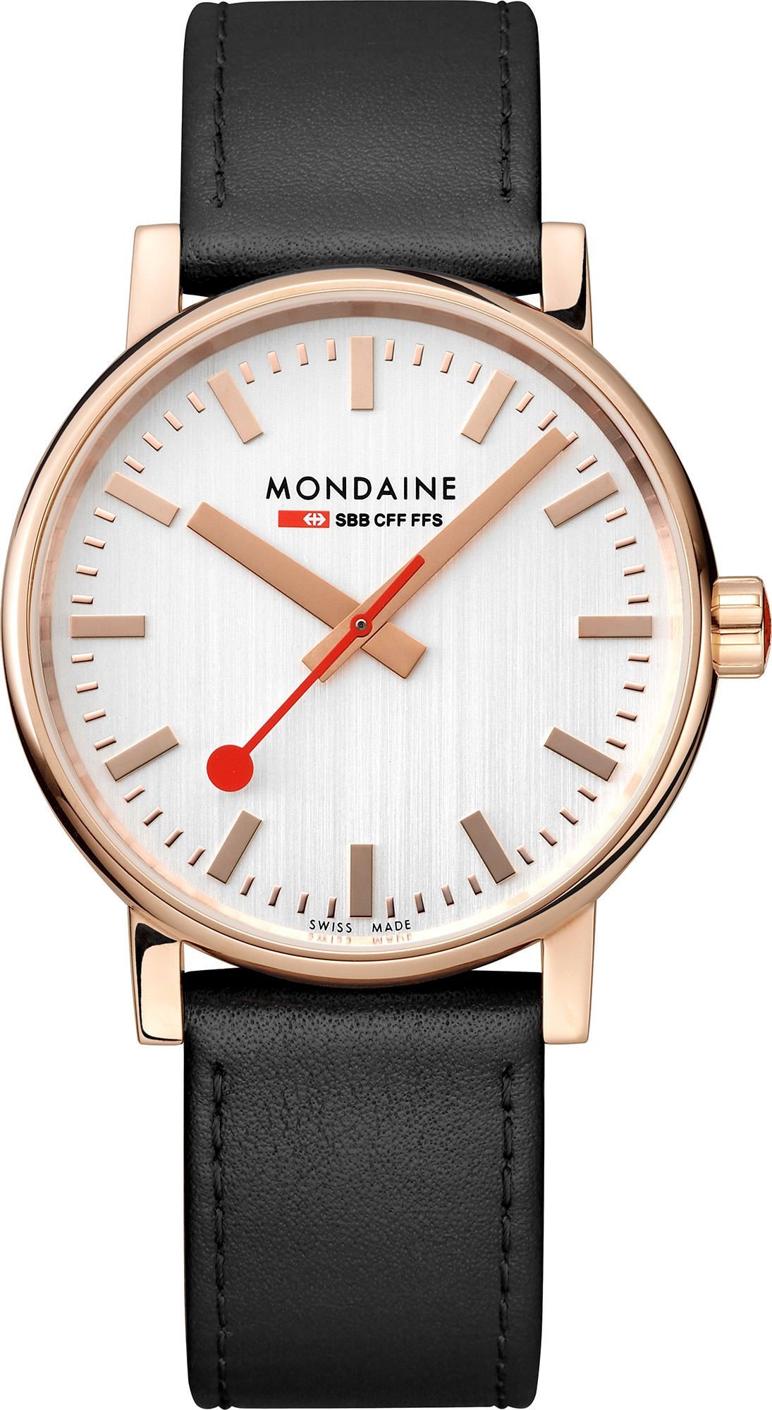 Mondaine  40 mm Watch in Silver Dial For Unisex - 1