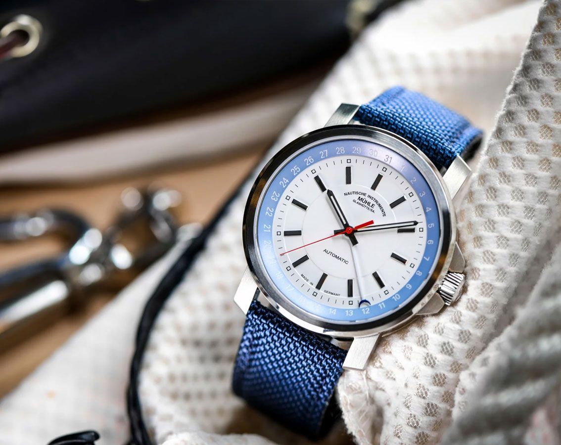 Mühle-Glashütte 29er  White Dial 42.4 mm Automatic Watch For Men - 2
