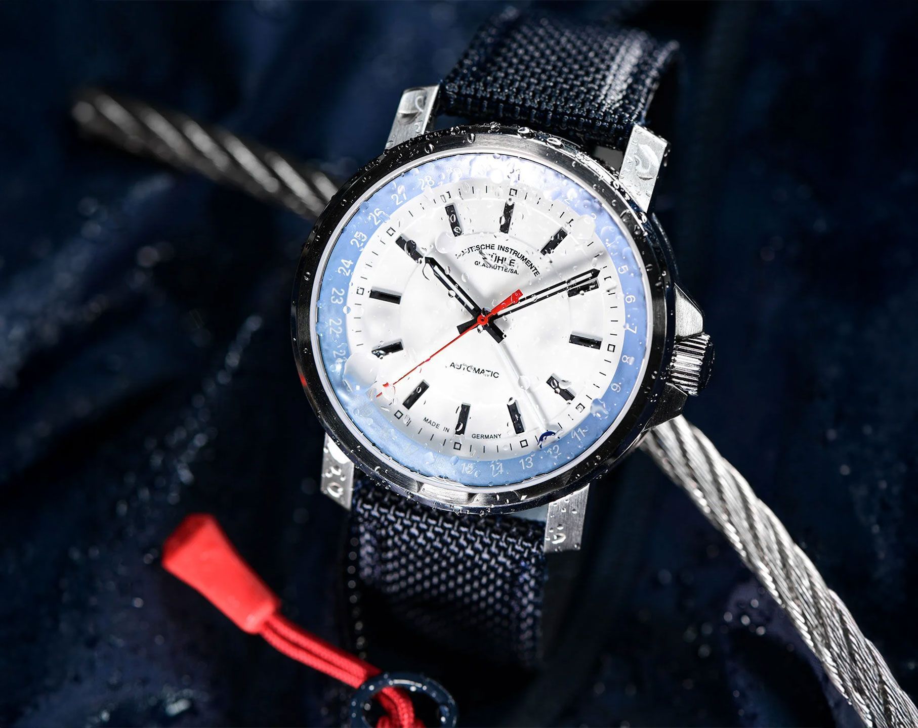 Mühle-Glashütte 29er  White Dial 42.4 mm Automatic Watch For Men - 4