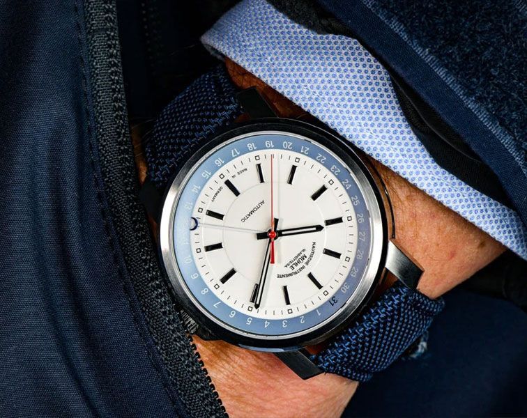 Mühle-Glashütte 29er  White Dial 42.4 mm Automatic Watch For Men - 6