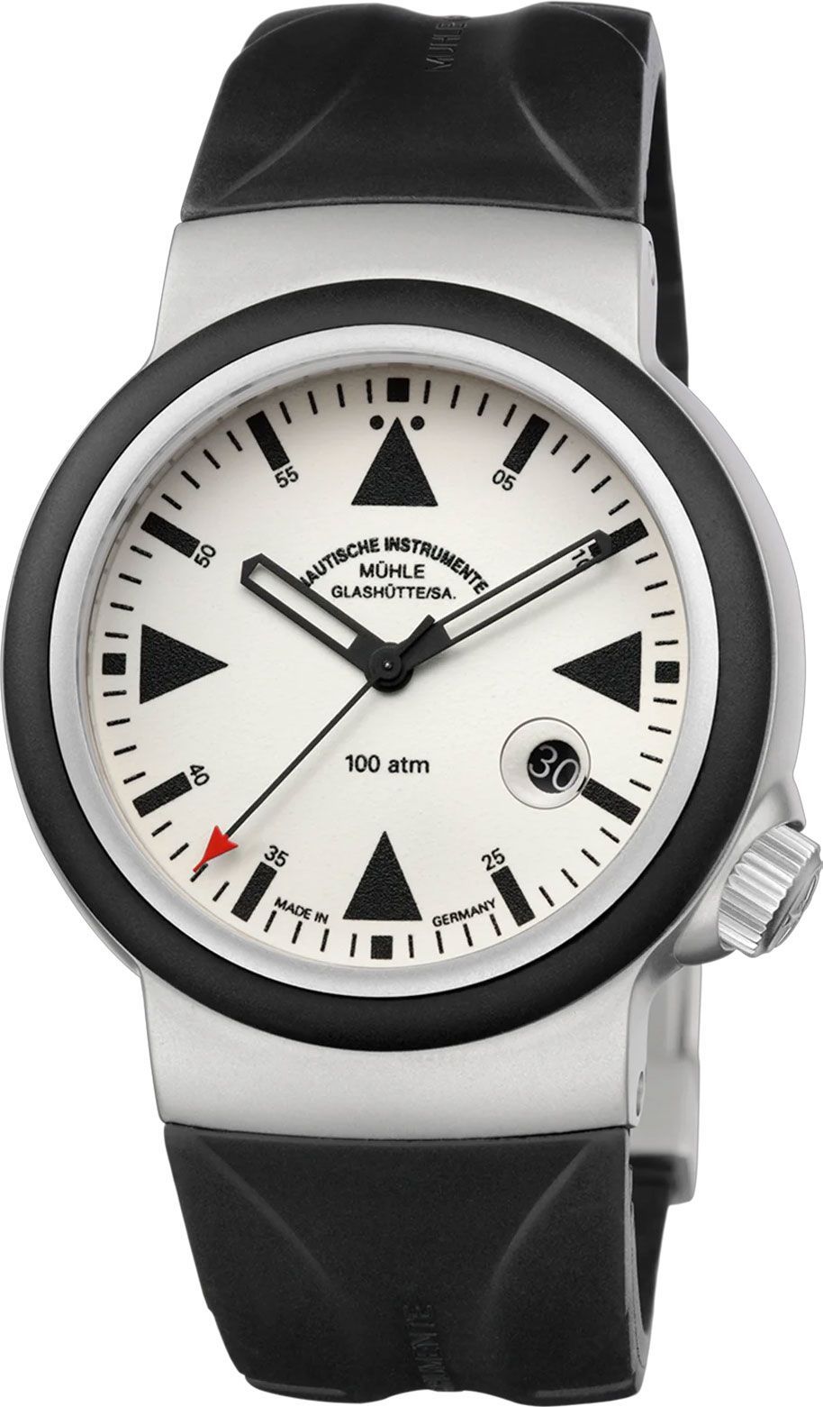 Mühle-Glashütte S.A.R. Rescue-Timer  Cream Dial 42 mm Automatic Watch For Men - 1