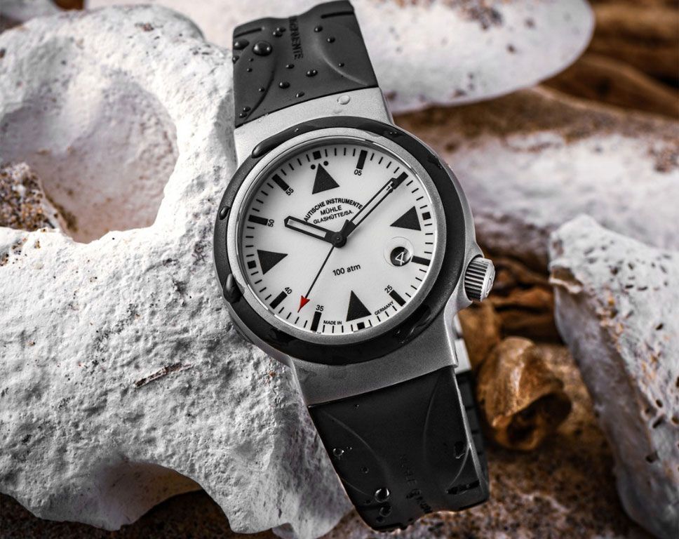 Mühle-Glashütte S.A.R. Rescue-Timer  Cream Dial 42 mm Automatic Watch For Men - 2