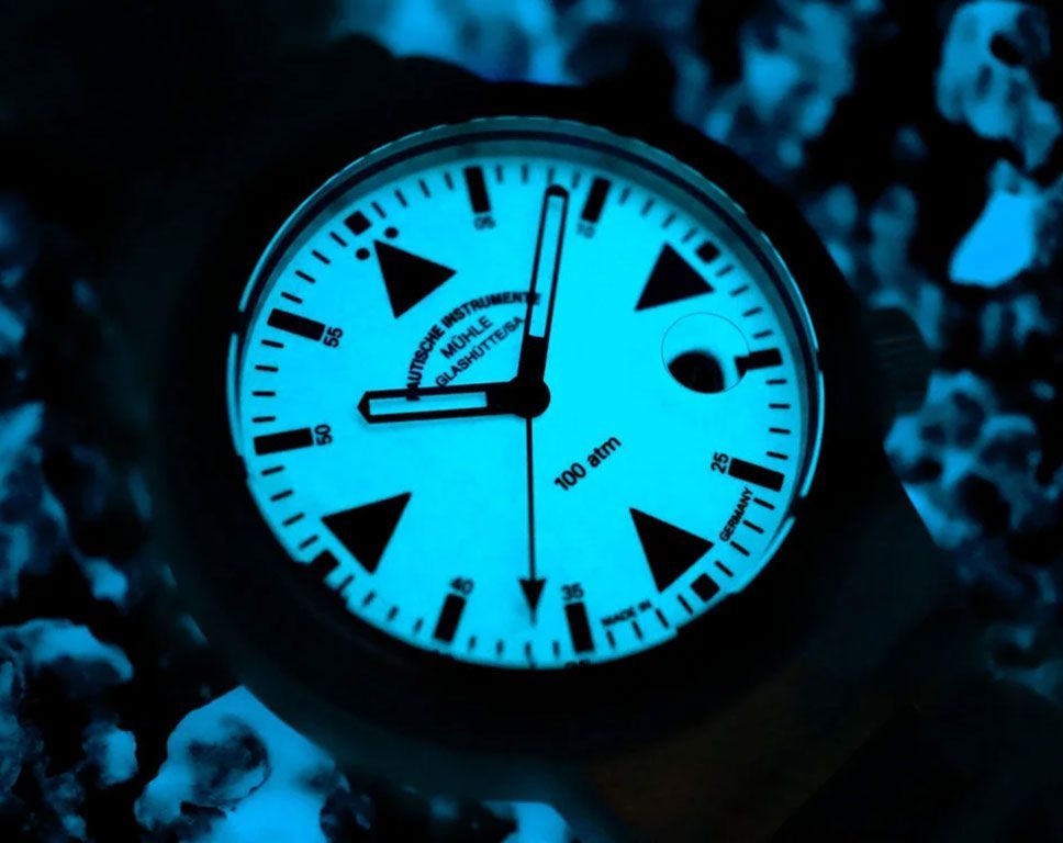 Mühle-Glashütte S.A.R. Rescue-Timer  Cream Dial 42 mm Automatic Watch For Men - 6