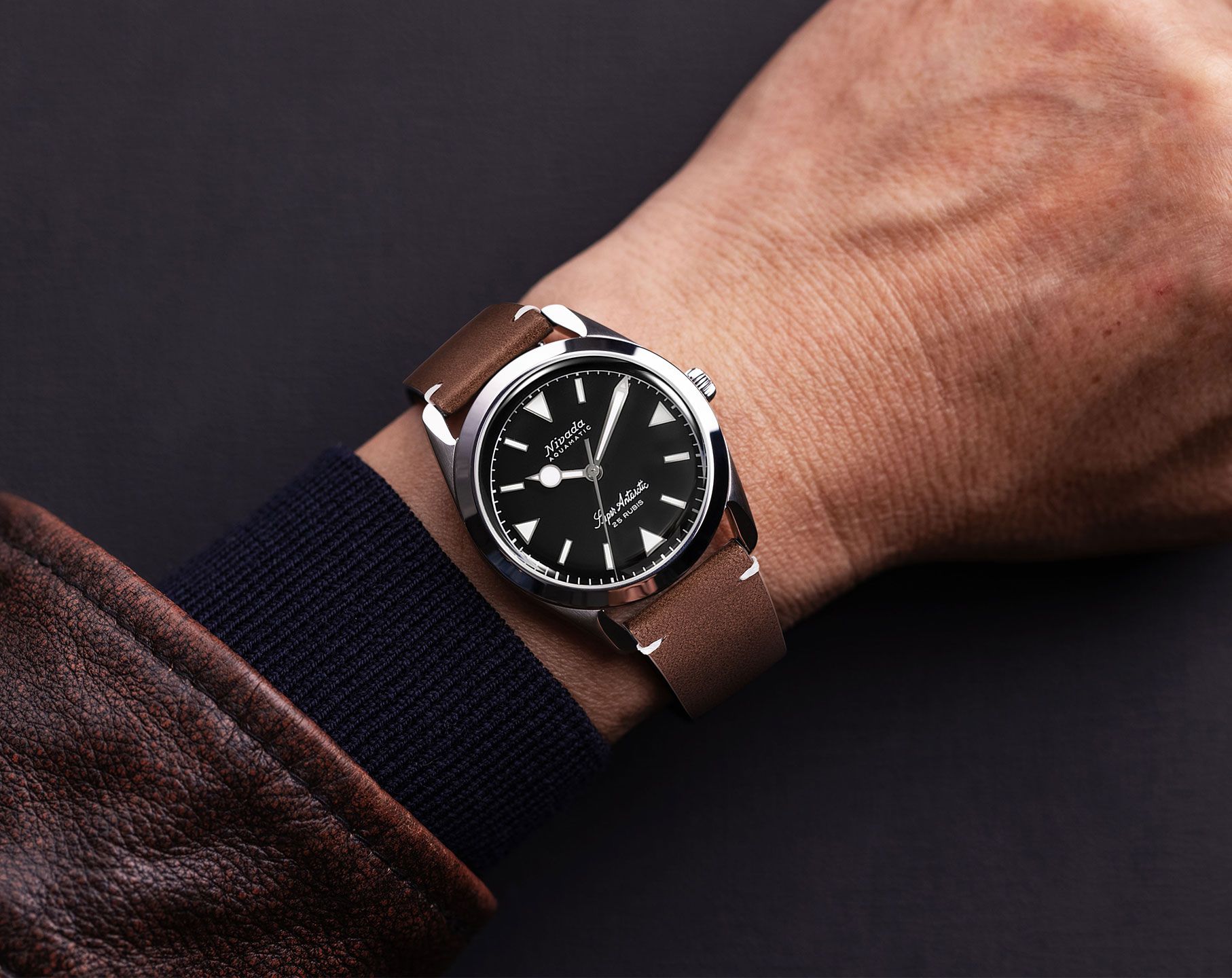 Nivada Grenchen Antarctic Automatic Watch 32025A02