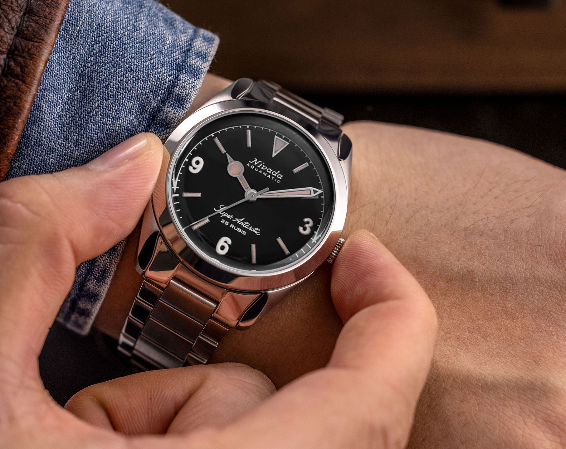 Nivada Grenchen Antarctic Automatic Watch | 32032A20