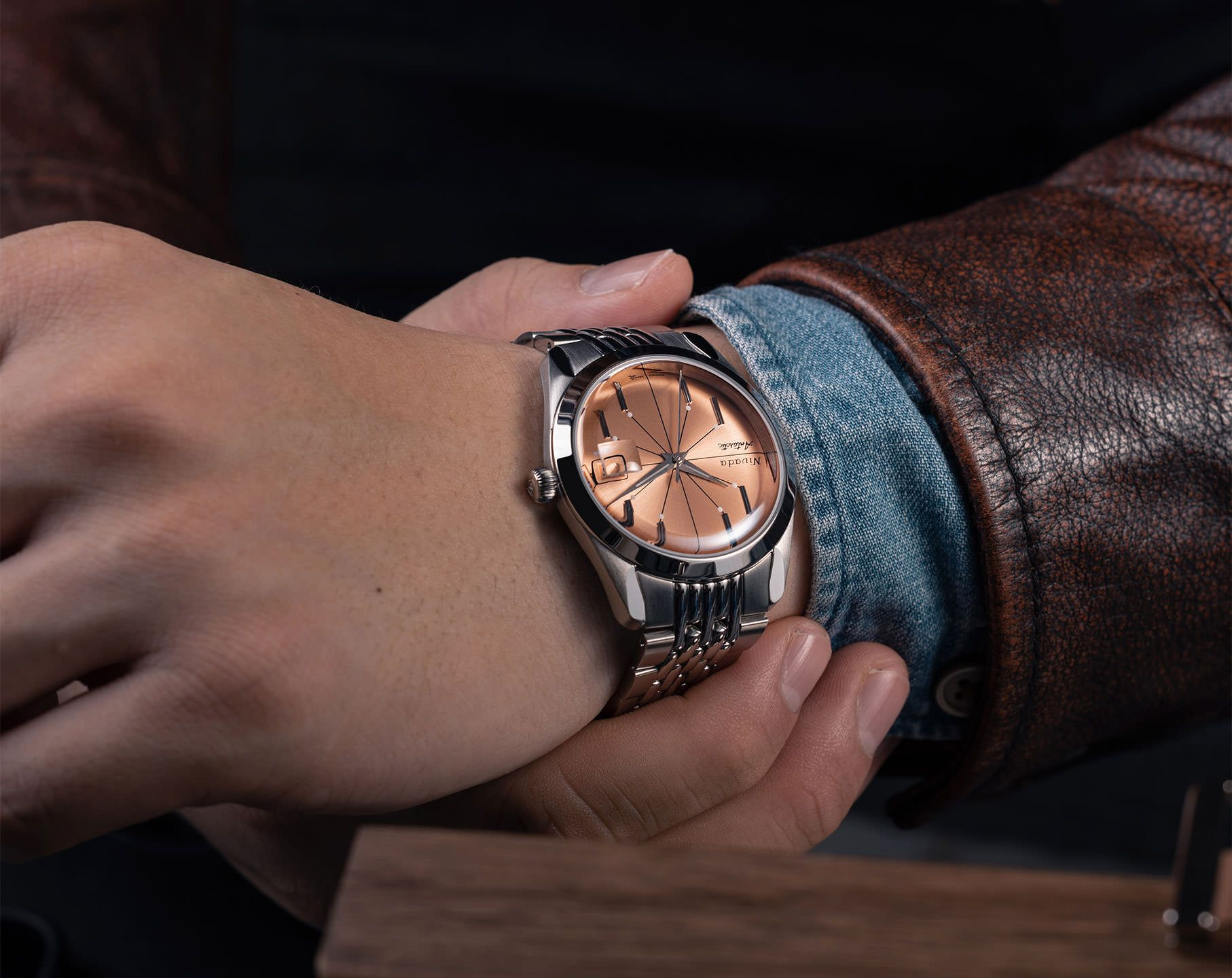 Nivada Grenchen Antarctic Automatic Watch | 32042A04