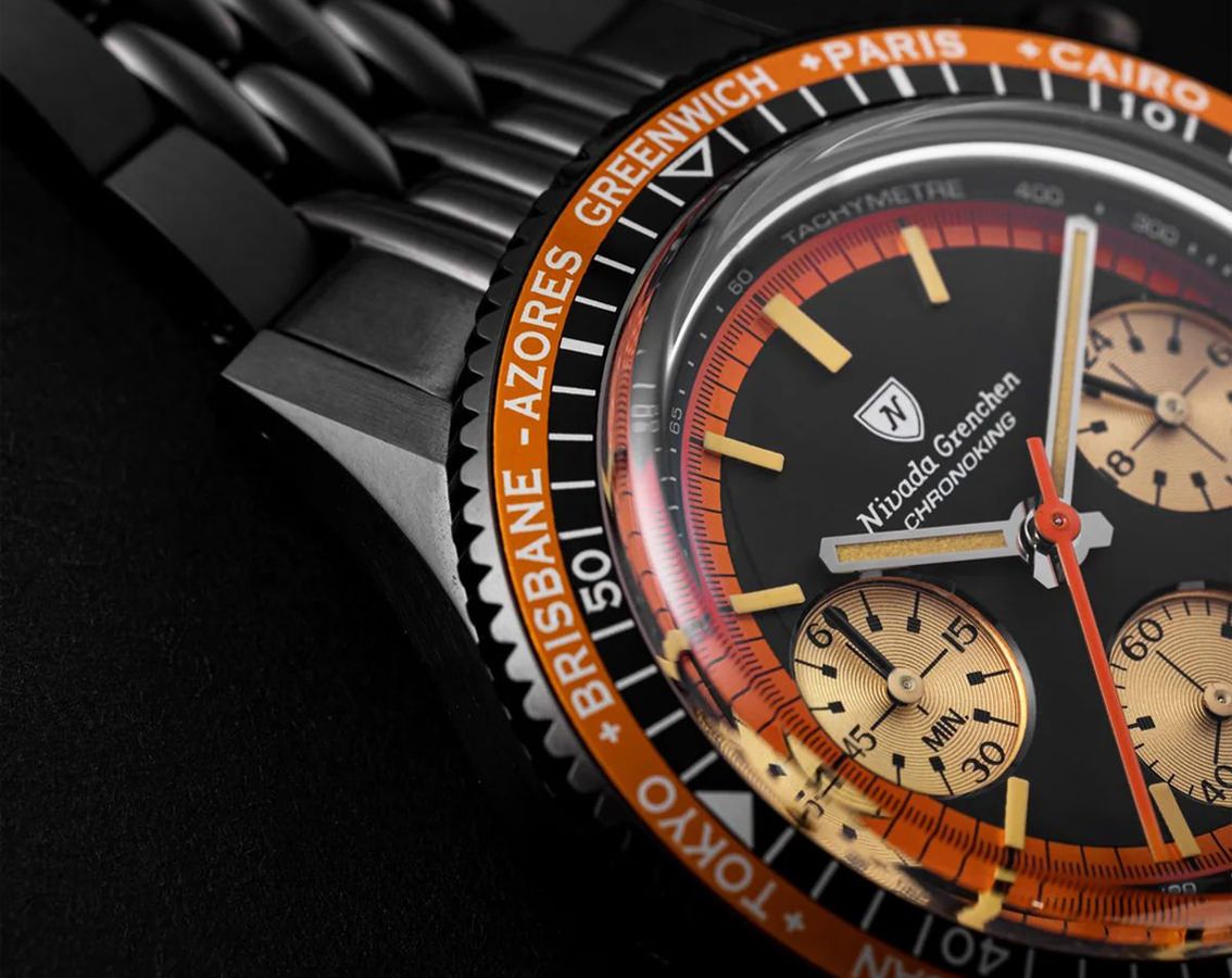 Nivada Grenchen Chronomaster Quartz Watch | 87041Q04