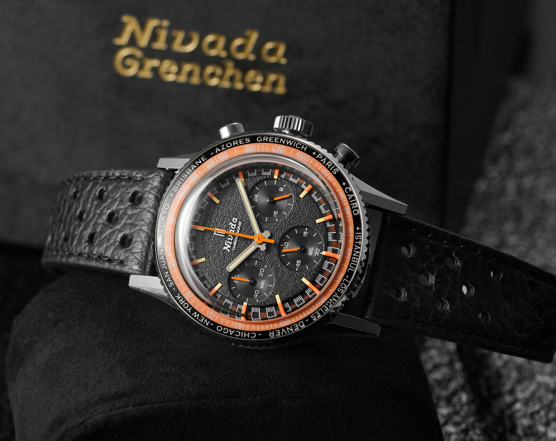 Nivada Grenchen Chronomaster Quartz Watch | 87042Q10