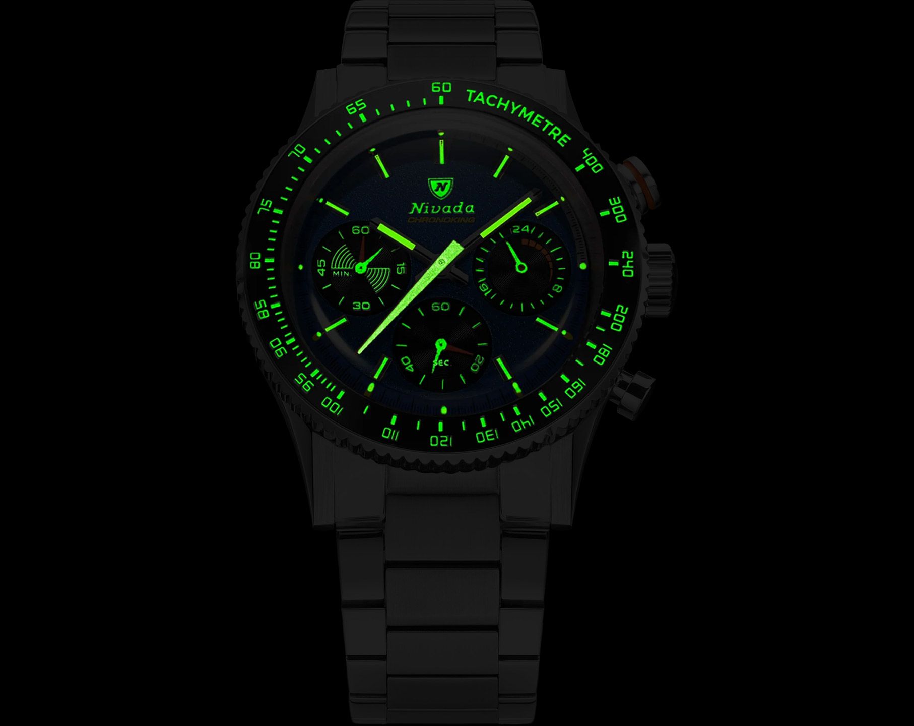 タナゴ3 Nivada Grenchen Chronomaster Quartz Watch | 87050Q20