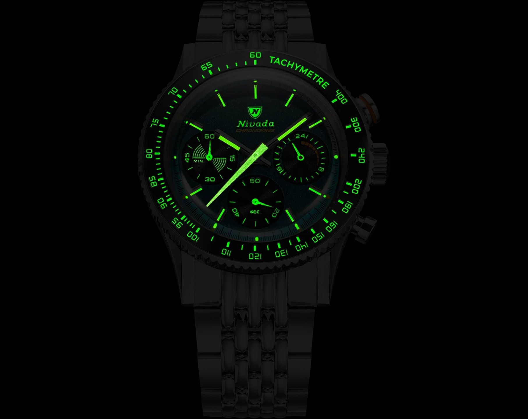 Nivada Grenchen Chronomaster Quartz Watch | 87051Q04