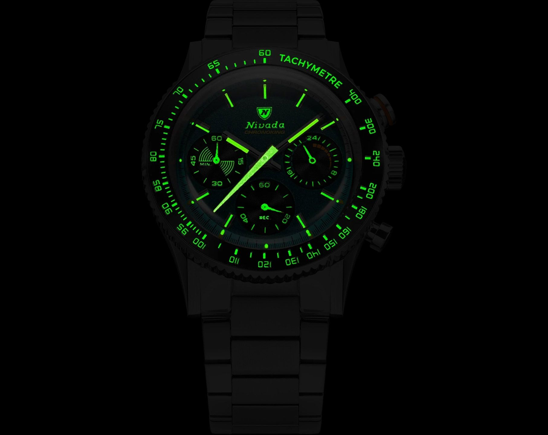 Nivada Grenchen Chronomaster Quartz Watch | 87051Q20