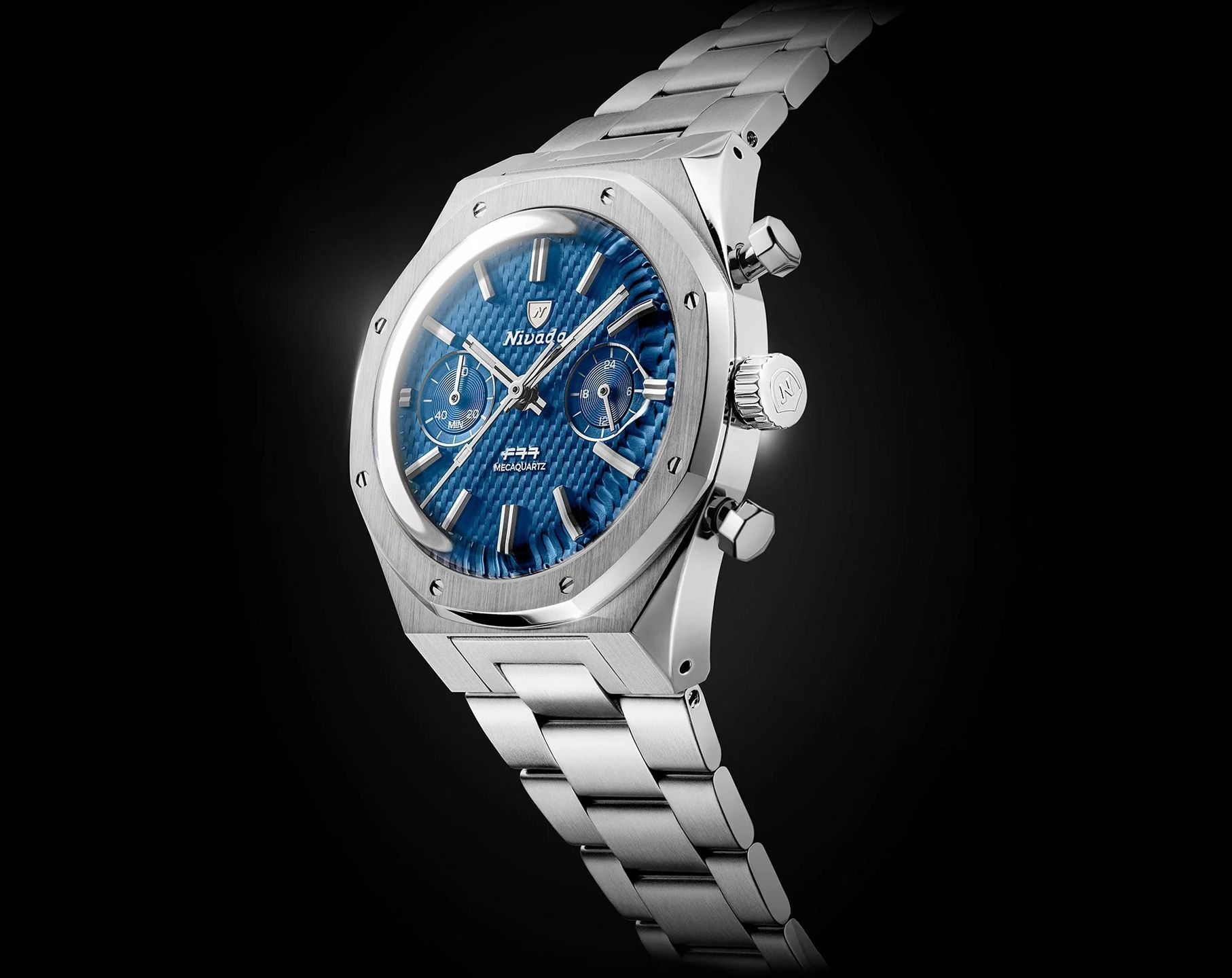 Nivada Grenchen F77 Quartz Watch | 68000Q77