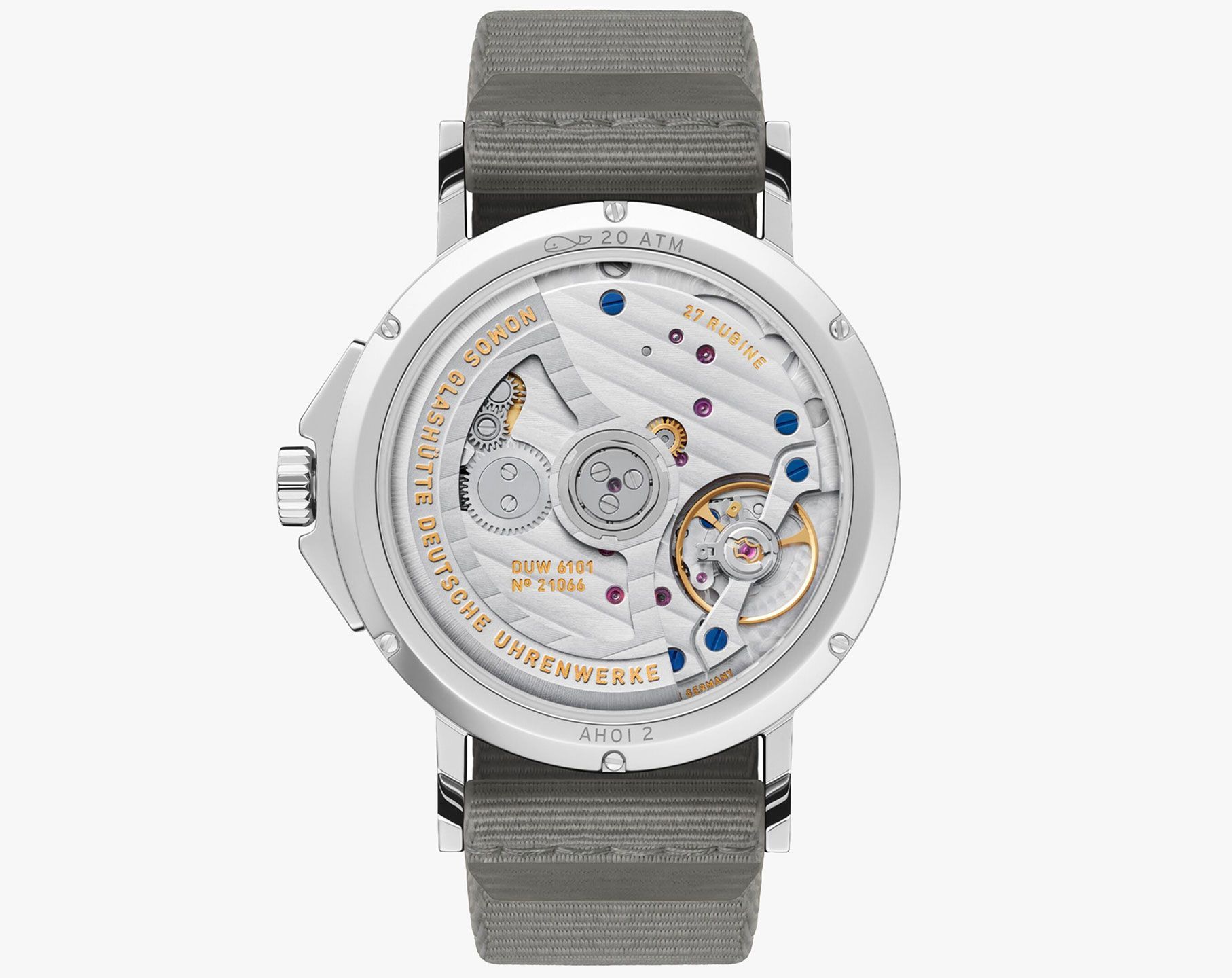 Nomos Glashutte Ahoi  Sand Dial 38.5 mm Automatic Watch For Men - 2