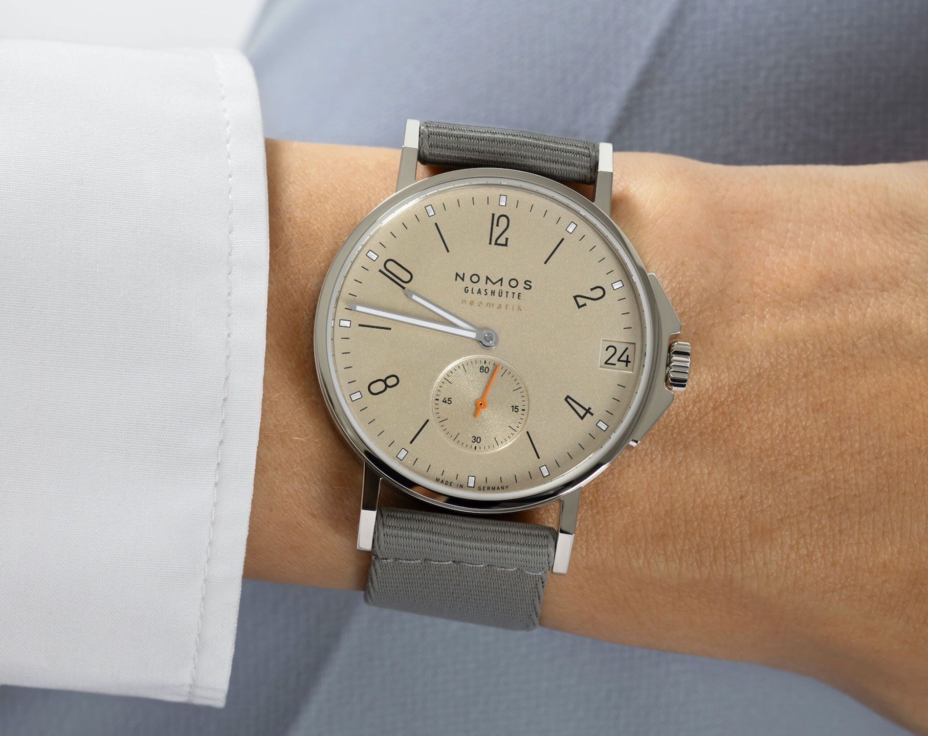 Nomos Glashutte Ahoi  Sand Dial 38.5 mm Automatic Watch For Men - 3