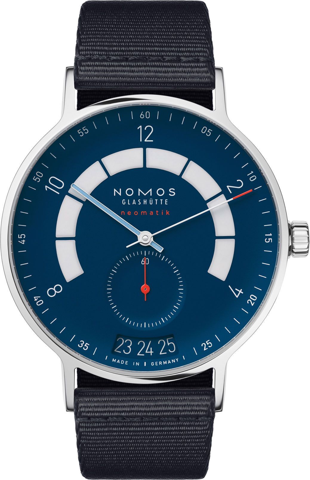 Nomos Glashutte  41 mm Watch in Blue Dial For Men - 1