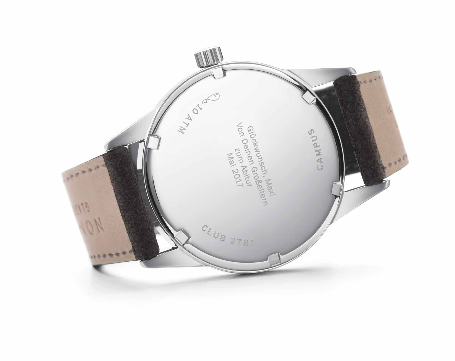 Nomos Glashutte  38.5 mm Watch in Black Dial For Unisex - 5