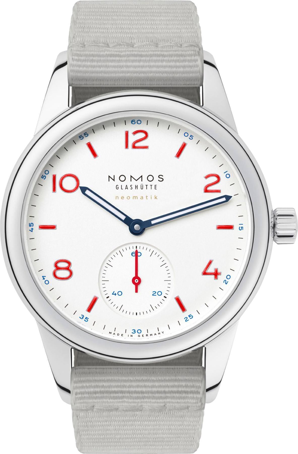 Nomos Glashutte Club  White Dial 37 mm Automatic Watch For Women - 1