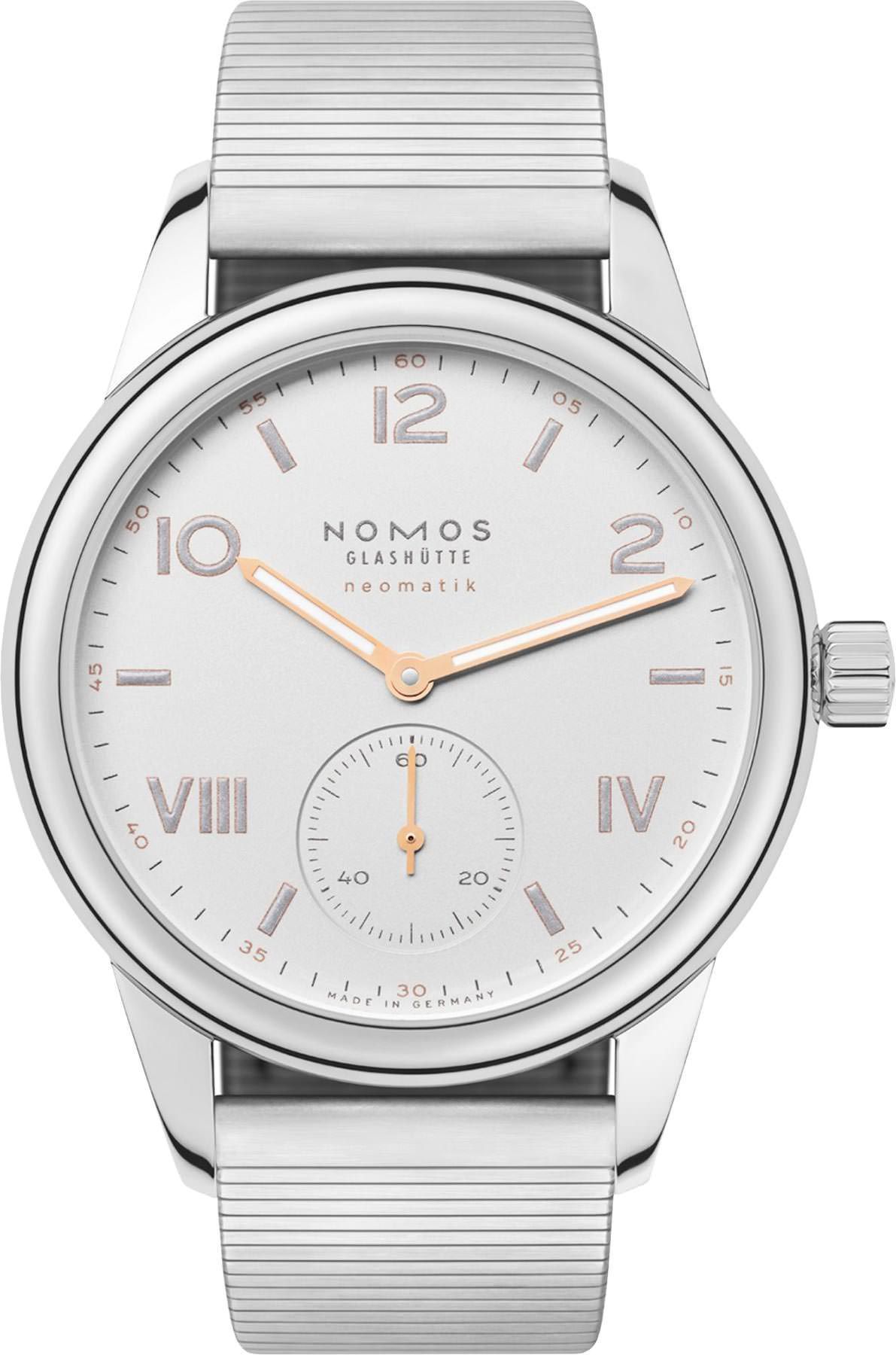 Nomos Glashutte Club  White Dial 37 mm Automatic Watch For Women - 1