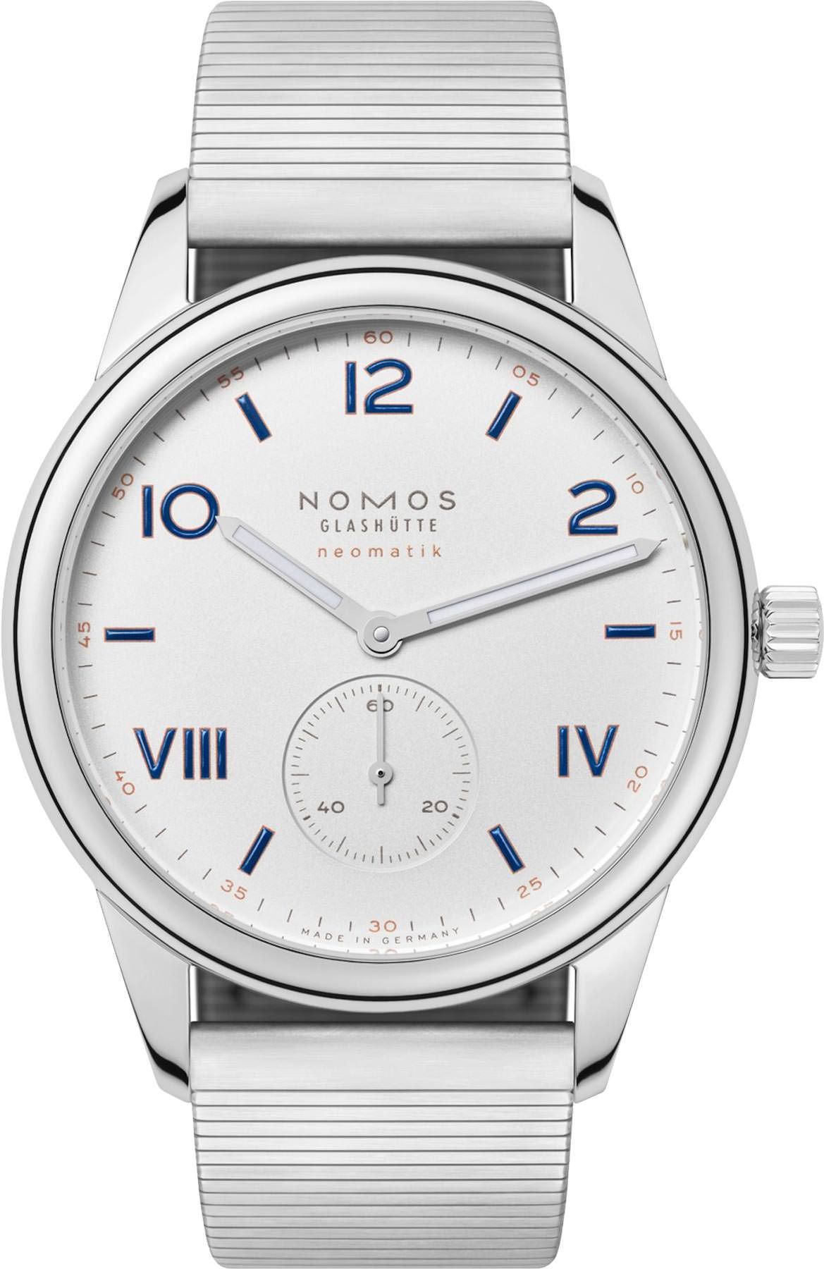 Nomos Glashutte Club  White Dial 39.5 mm Automatic Watch For Men - 1