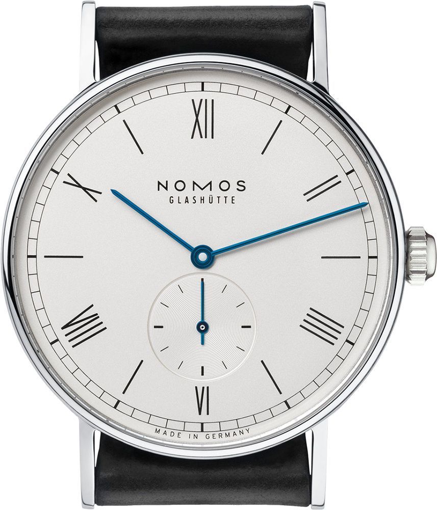 Nomos Glashutte Ludwig  Silver Dial 37.5 mm Manual Winding Watch For Men - 1