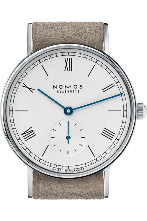 Nomos Glashutte Ludwig 32.8 mm Watch in Silver Dial