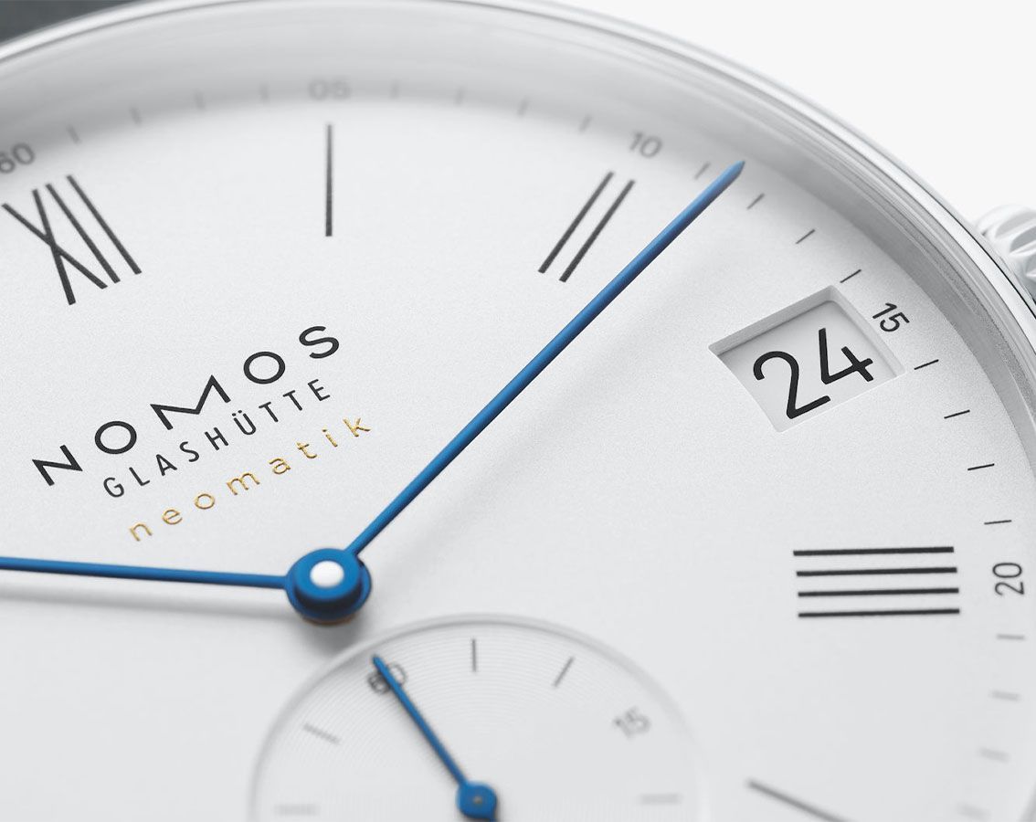 Nomos Glashutte Ludwig  White Dial 41 mm Automatic Watch For Men - 6