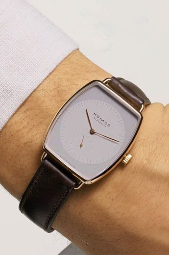 Nomos Glashutte  34 mm Watch in Silver Dial For Unisex - 2